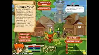 adventure quest charicter