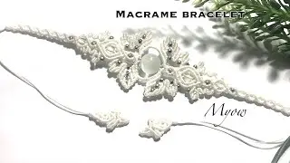 MACRAME BRACELET | BRACELET FOR WEDDING DAY | MYOW 273