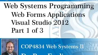 Web Programming - Visual Studio 2012 Getting Started Part 1