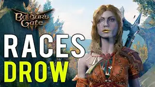 Drow Race Features Baldur's Gate 3