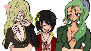 || genderbend || meme || not og || monster trio || warning: Bouba ||
