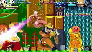 Mugen Rocko, Courage, Sonic and Naruto vs Count Duckula, Homer Simpson, Anpanman and Natsu