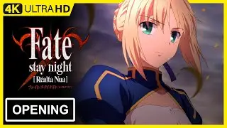 Fate/Stay Night [Réalta Nua] Opening | Fate | 4K 60FPS Remastered