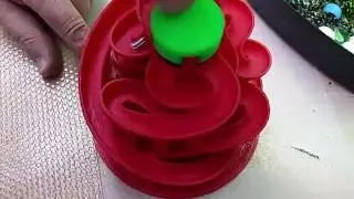 Marble machine 3d printed.