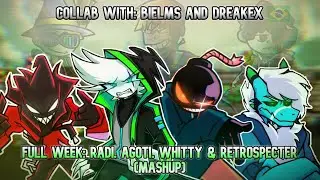 FNF MASHUP: Multidimensional Collision | FULL WEEK MASHUP: Collab with 