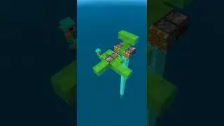 Minecraft airplane tutorial #endergames #minecraft