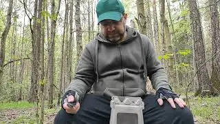 Тест титановой печки щепочницы с Алика.