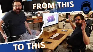 Ergonomic WFH Desk & Chair Upgrades w/ Autonomous SmartDesk 2 and Staples Dexley Chair