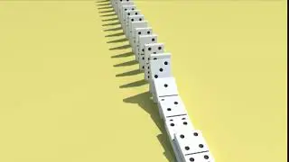 Domino Animation Blender