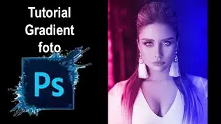 tutorial photoshop Gradient foto