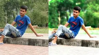 How to add DSLR look in photo in 2 minutes