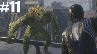 Lizard Fight! Spider-Man 2 PS5 Hard Mode (Part 11)