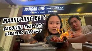 Is It Spicy Enough? Hanger One Restaurant's Carolina Reaper & Habanero Chicken Adventure!