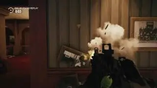 Tom Clancy's Rainbow Six® Siege - Wall Shot Winning Kill With Pulse