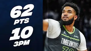 EVERY POINT From Karl-Anthony Towns' 62-PT CAREER-HIGH Performance! 🔥 | January 22, 2024
