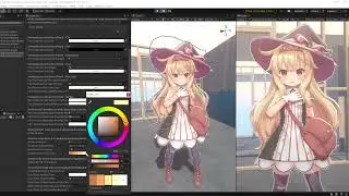 [NiloToonURP] Per character render control demo (Little Witch Nobeta model)
