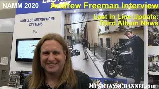 Andrew Freeman Interview Last In Line NAMM 2020