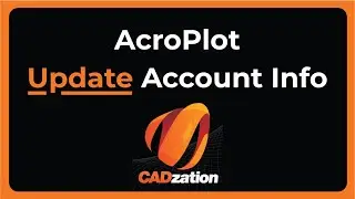 AcroPlot Update Account Info