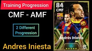 Epic Andres Iniesta Efootball 2024 Max Training Progression Of Spanish League Midfielder