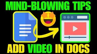 HOW TO ADD VIDEO IN GOOGLE DOCS | Insert A Video into Google Docs | Google Docs Tutorial – 2024