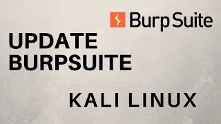 Burp suite update kali linux 2021