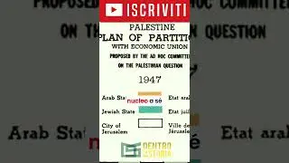 Risoluzione 181 dell'ONU: La Nascita del Conflitto Israelo-Palestinese #shorts
