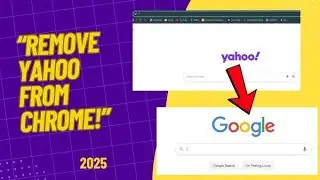 How to Fix Google Chrome Search Engine Changing to Yahoo - Remove Yahoo Search 