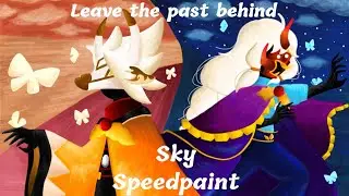 Sky Speedpaint || Leave the past behind