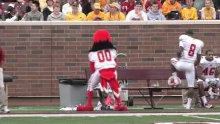 Miami (Ohio) RedHawk Mascot Teaches You "How to Dougie"