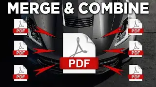 How to Merge Different PDF Files into One Single PDF File Tutorial