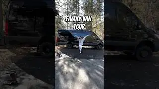 Family Van Tour!! (huge van with a clean slate) 