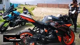 Ktm RC200 VS Cf Moto 300sr