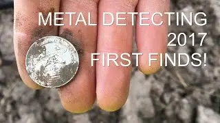 Metal detecting 2017, First Finds And Silver!