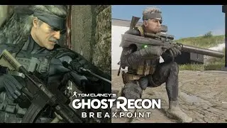 How To Create Old Snake From Metal Gear Solid 4 - Ghost Recon: Breakpoint