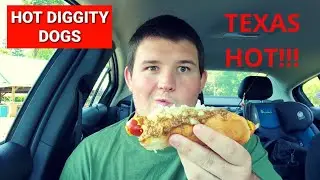 TEXAS HOT REVIEW! (Hot Diggity Dogs, Wellsville, NY) Hot Dog Review #1