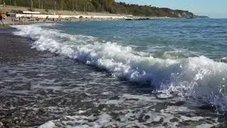 Туапсе, центральный пляж 04 11 2018. +25 воздух, +21 вода