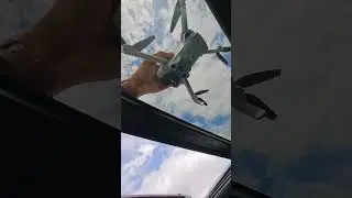 😶‍🌫️ Mini 4 Pro Stealth Mode Flight ✈️ #drone #automobile