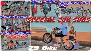 MODPACK CAMPURAN HONDA HEREX, MOGE, RX KING, SUPRA KPH, MX, MATIC, SPESIAL 27K SUBS GTA SA LITE ‼️