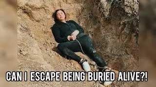 Can I escape being BURIED ALIVE and HANDCUFFED?! | *dangerous*