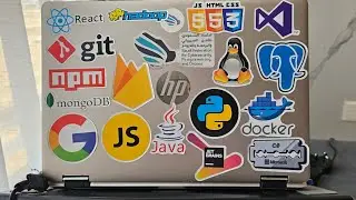 Programming / coder Stickers for my Laptop