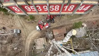 Удаление аварийной Берёзы в Ленинском районе