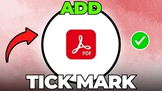 How to Add Tick Mark in Adobe Acrobat