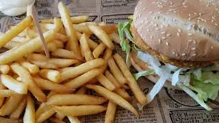 Great Burger Place in the Alsace region of France