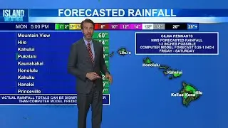 Gilma downgraded with some rain expected from remnants