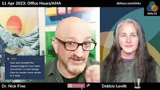 11 Apr 2023: Office Hours/Ask Us Anything featuring Dr. Nick Fine
