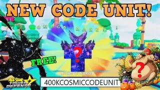[NEW 400K CODE UNIT] HOW TO GET MY NEW FREE SECRET EXCLUSIVE CODE UNIT ALL STAR TOWER DEFENSE PT.2
