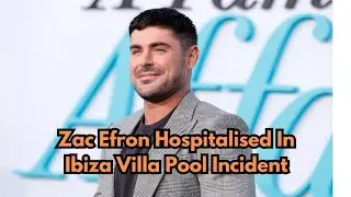 Zac Efron Hospitalised In Ibiza Villa Pool Incident