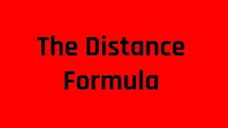 A Formula You Must Know for the ASVAB: The Distance Formula