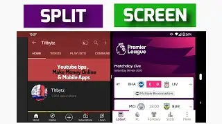 How to enable split-screen multitasking in Android 11! //Split Screen On Android