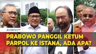 Momen Surya Paloh hingga Cak Imin Menghadiri Undangan Presiden Prabowo di Istana Kepresidenan